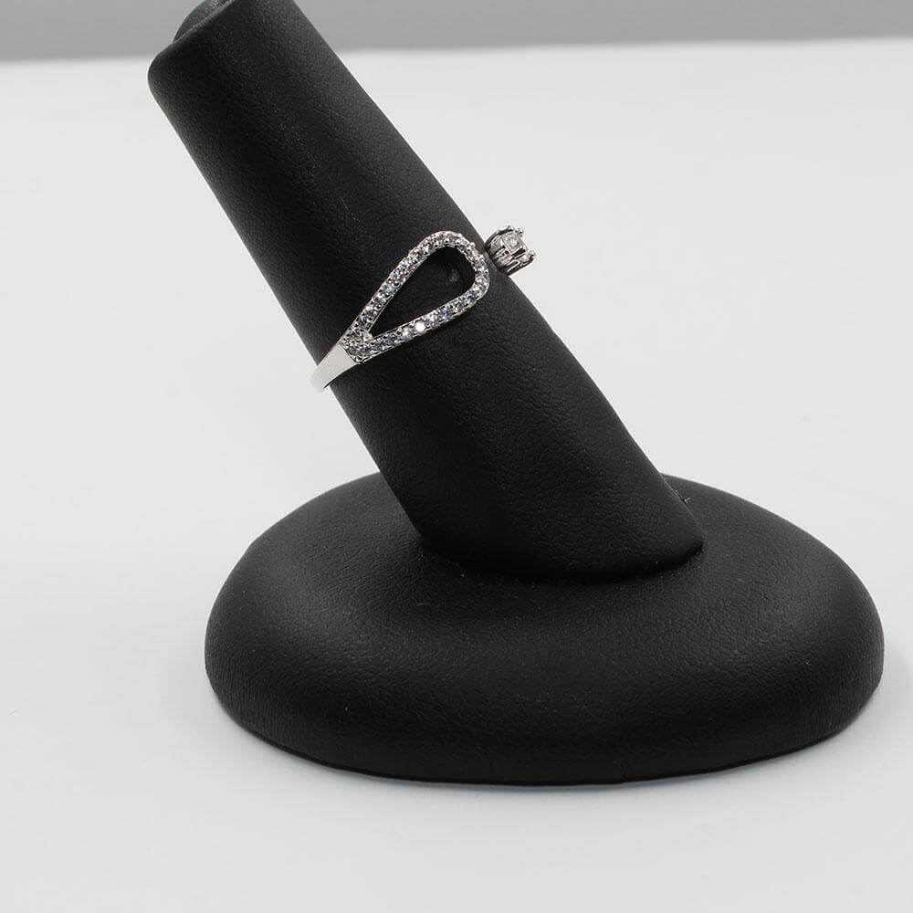 خاتم دايموند زركون خواتم متوفر 2 لون