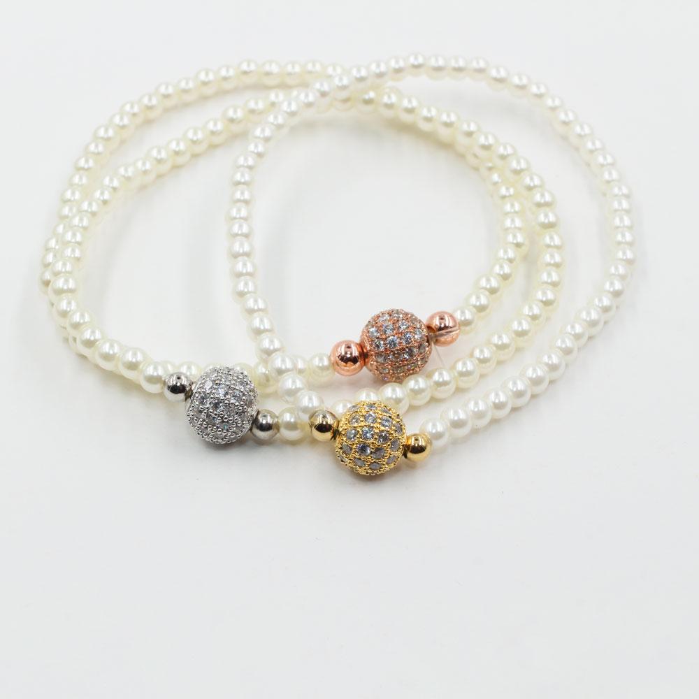 طقم اساور لولو زركون اسواره متوفر 3 لون ملون