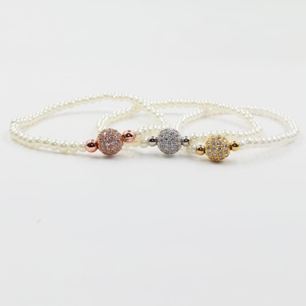 طقم اساور لولو زركون اسواره متوفر 3 لون