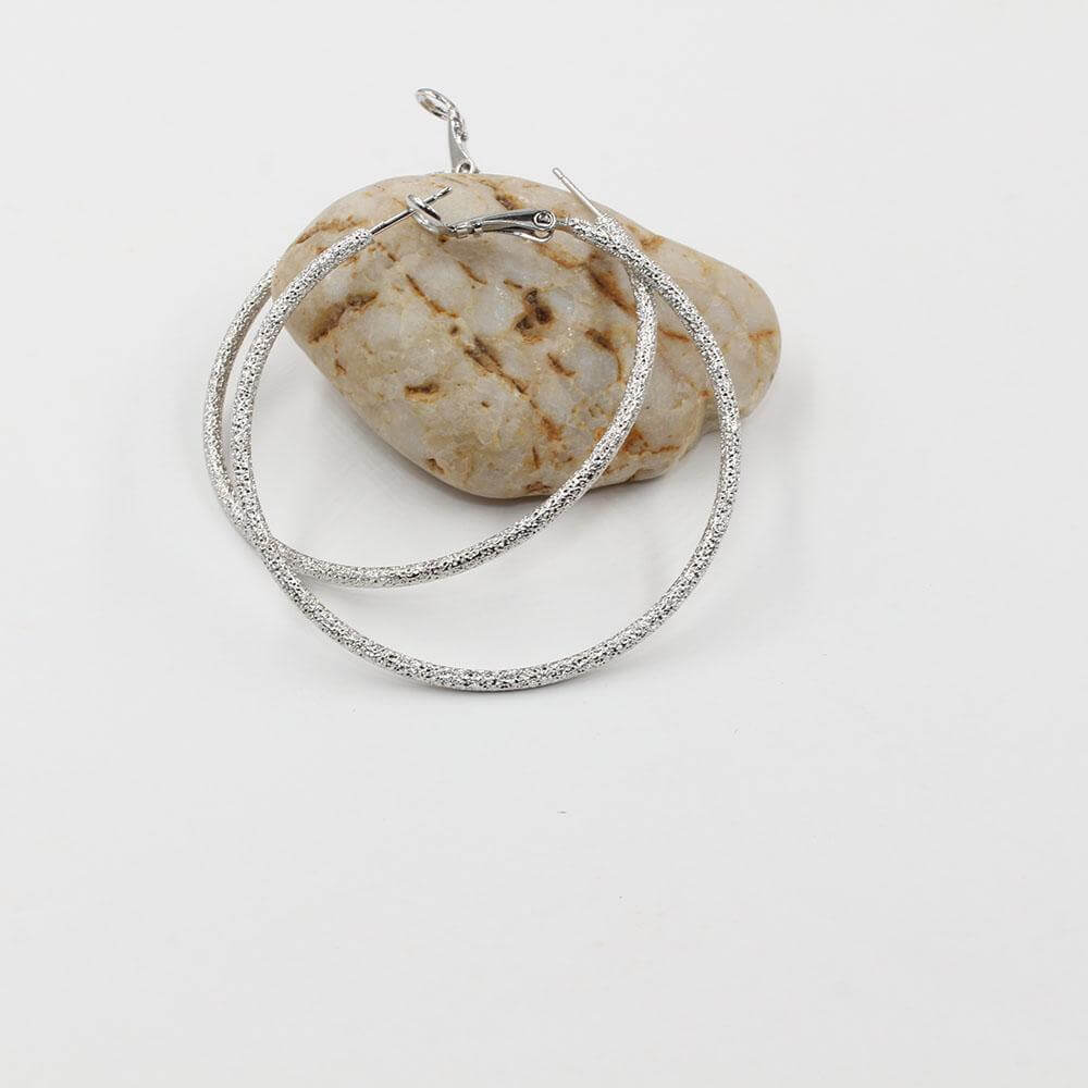 حلق مدور شاين كبير حلق متوفر 2 لون