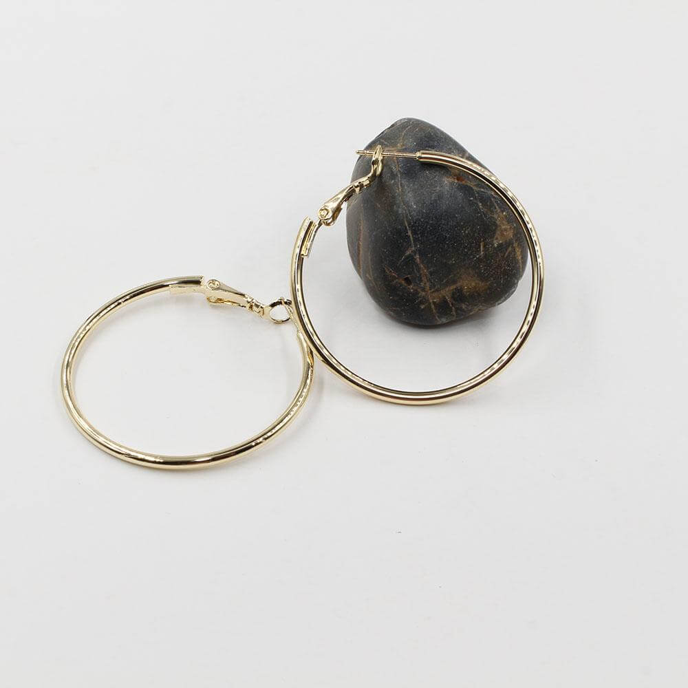 حلق مدور ميتال صغير حلق متوفر 2 لون