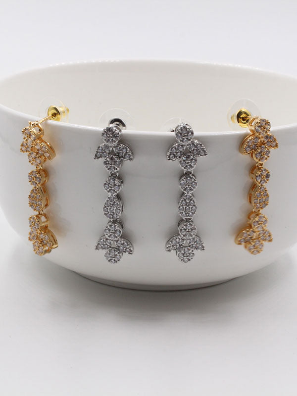 حلق زركون سهره طويل حلق متوفر 1 لون