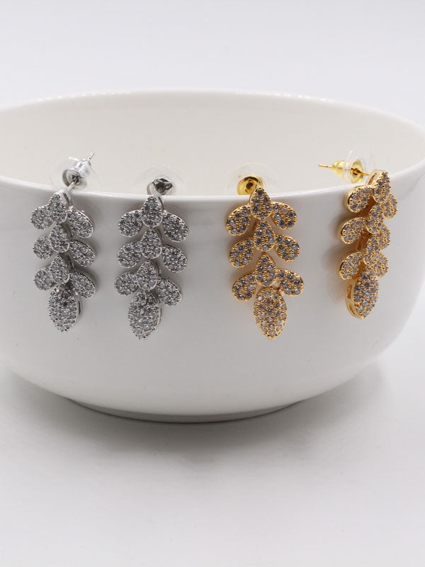 حلق زركون سهره تري حلق متوفر 1 لون