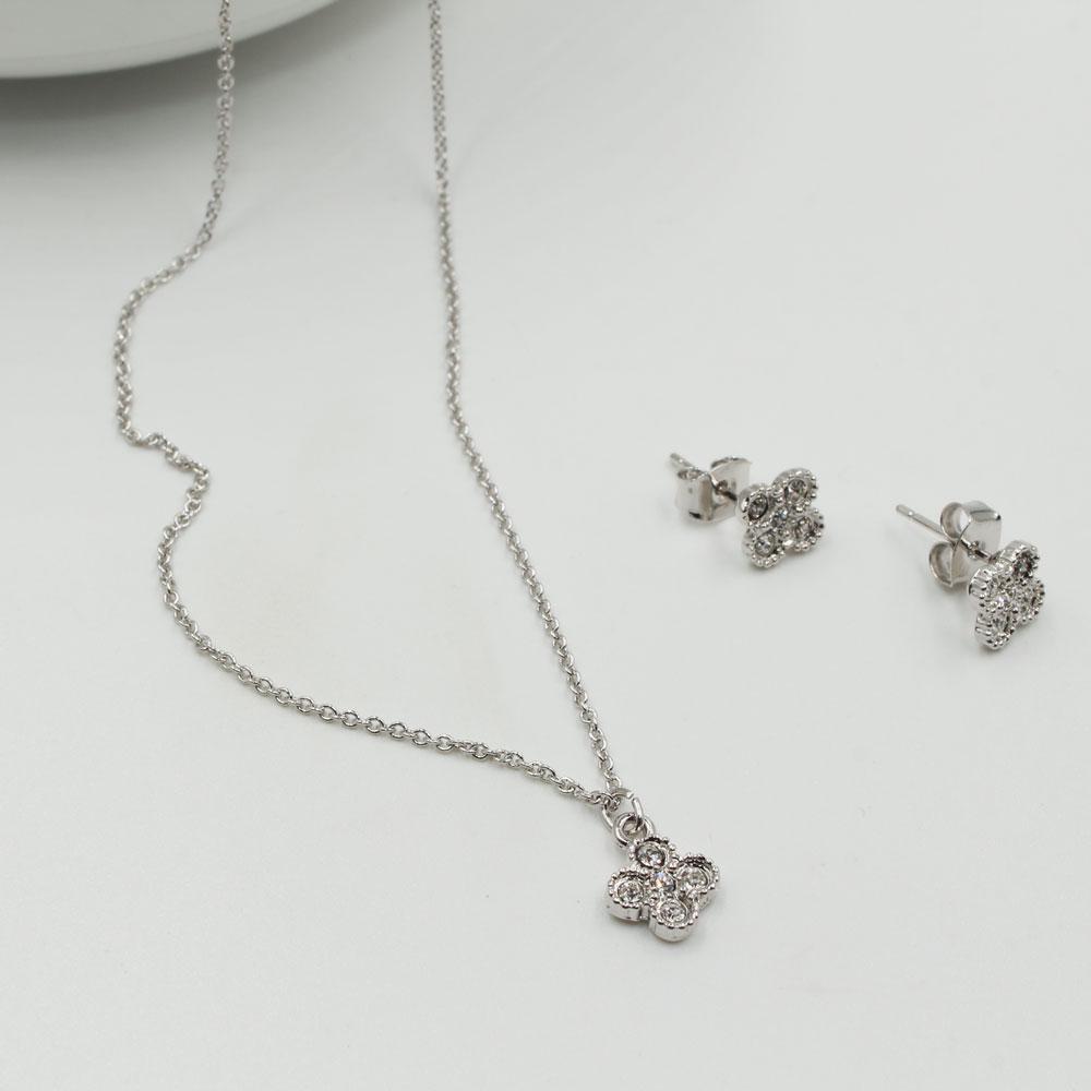 طقم فان كليف ناعم كريستال اطقم متوفر 2 لون فضي