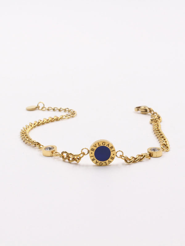 اساور بولقري ملونه ناعمة زركون اسواره bvlgari كحلي