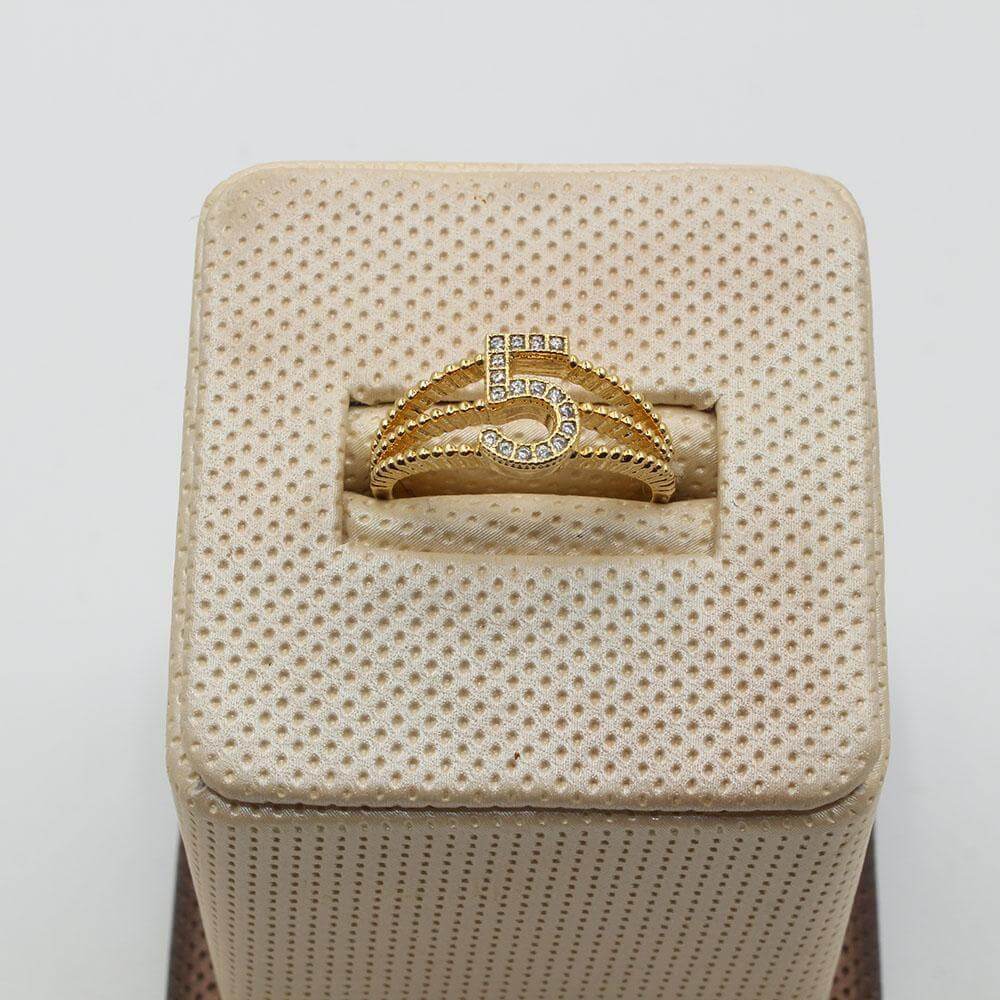 خاتم شانيل 5 زركون خواتم chanel
