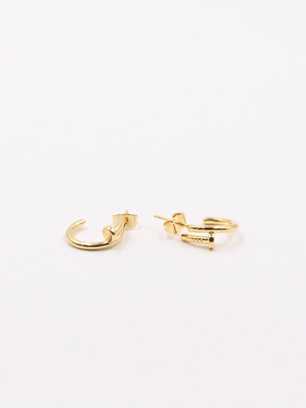 حلق كارتير مسمار مدور ميتال حلق CARTIER