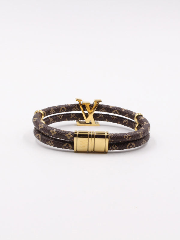 اساور لويس فيتون جلد لاينز LINES اسواره louis vuitton