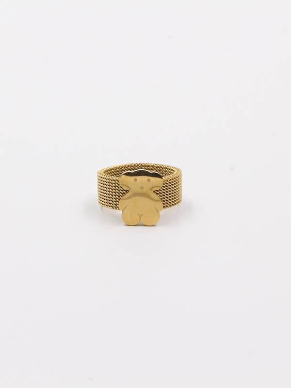 خاتم توس خواتم دبدوب ذهبي 6