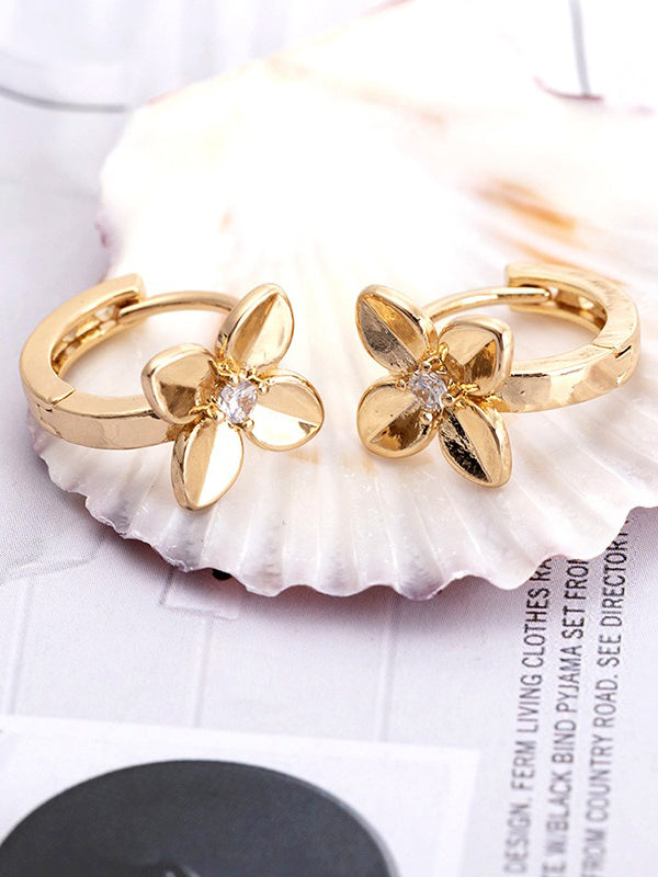 حلق فان كليف صغير كبس حلق van cleef