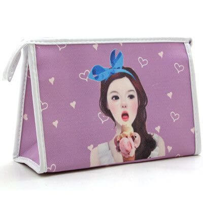 حقيبه للاطفال لحفظ الاغراض منظم اكسسوارات متوفر 5 لون موف