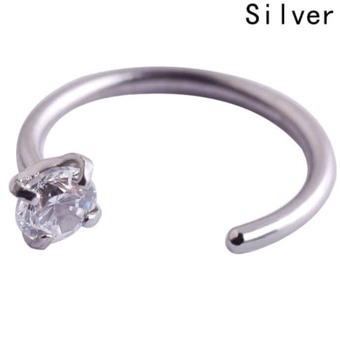 زمام ناعم بفص كريستال زمام متوفر 3 لون فضي