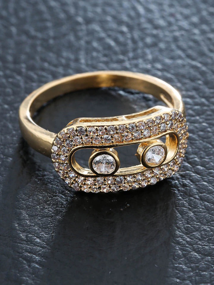 خاتم ميسيكا زركون ستنلس ستيل خواتم messika