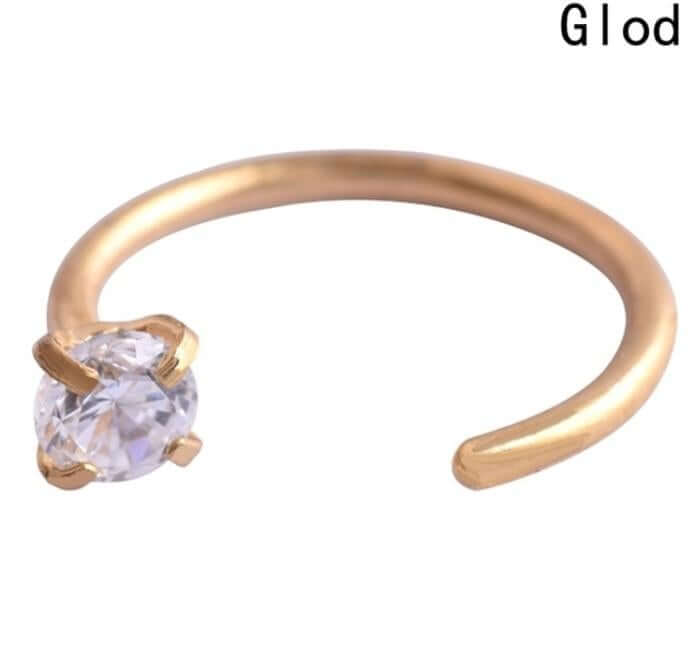 زمام ناعم بفص كريستال زمام متوفر 3 لون ذهبي