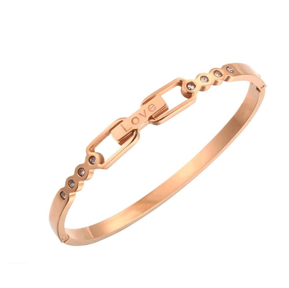 اسوارة LOVE كارتير اسواره متوفر 3 لون نحاسي