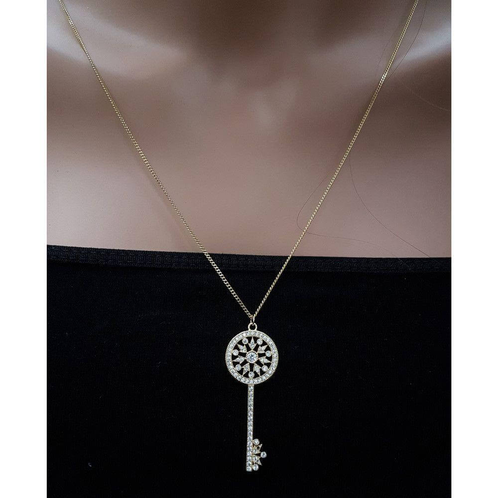 سلسال مفتاح تيفاني طويل سلسال متوفر 2 لون