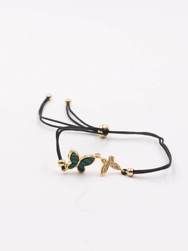 Butterfly bracelets Shell thread - أسواره فراشة خيط شيل اسواره Jewel