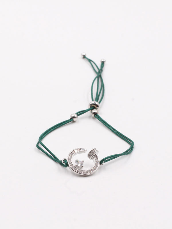 Cartier nail thread bracelet - أسوارة كارتير مسمار خيط اسواره Jewel أخضر فضي