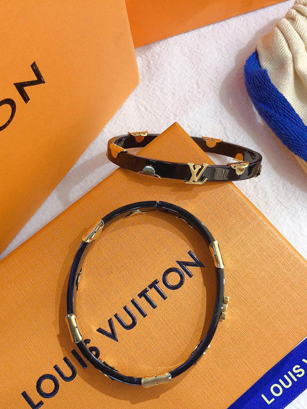 اسوارة لويس فيتون اسود وذهبي اسواره louis vuitton