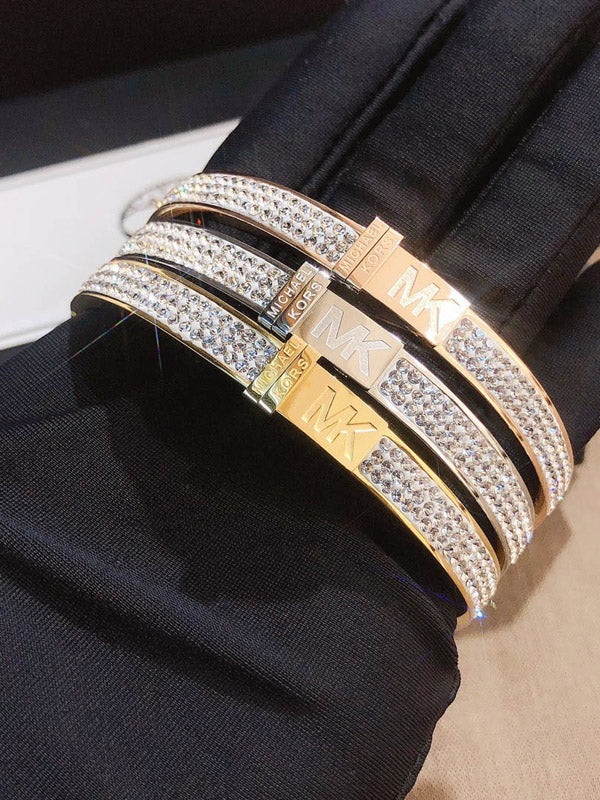 اسوارة مايكل كورس كريستال لوقو MK اسواره Michael Kors
