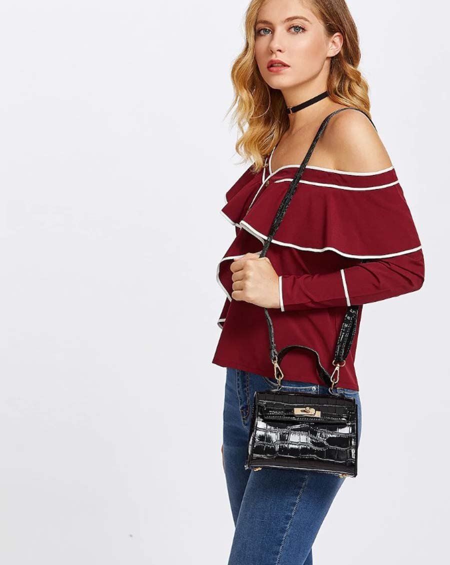 شنطه جلد ثعبان صغيره شنط وحقائب شنط