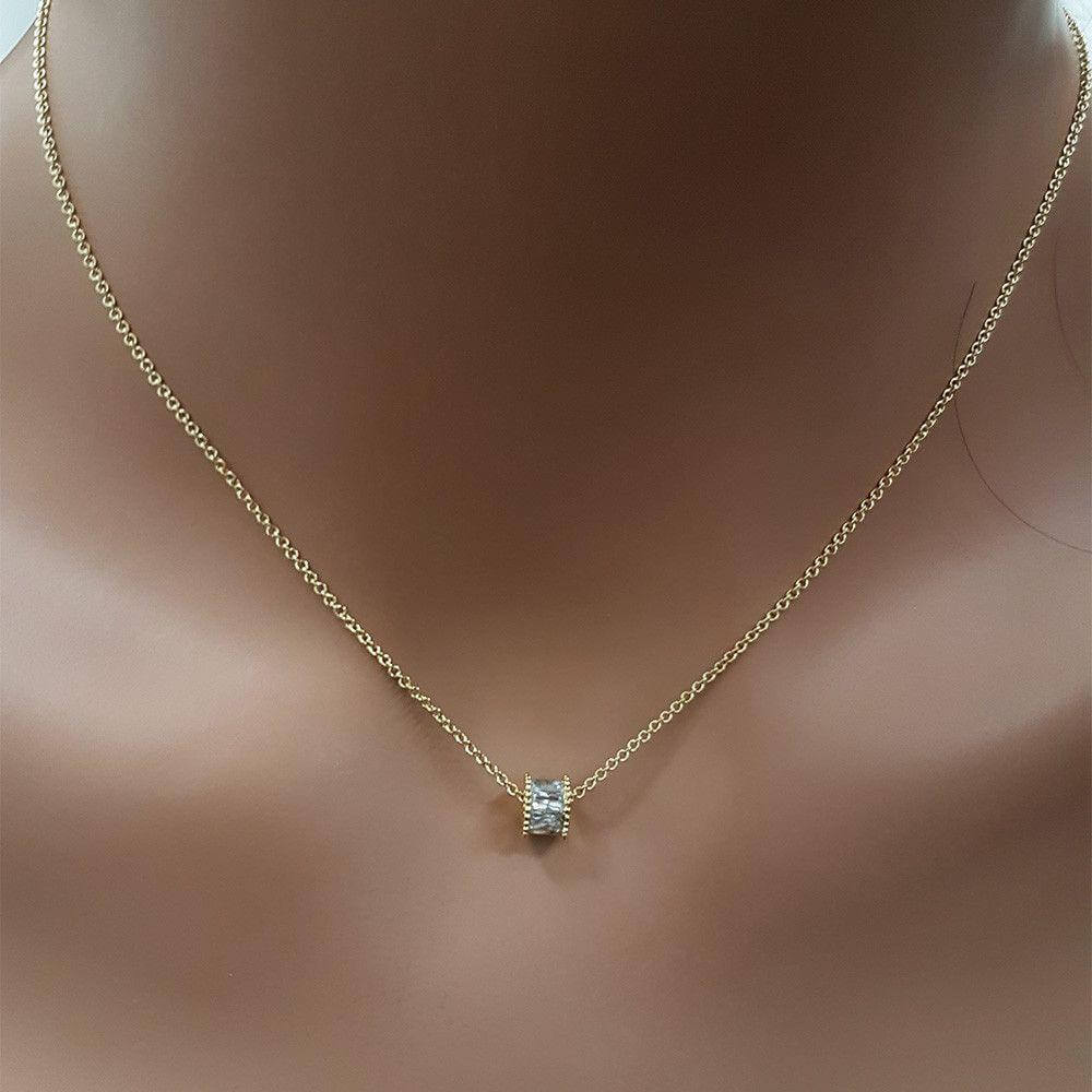 سلسال اسطواني زركون سلسال متوفر 2 لون