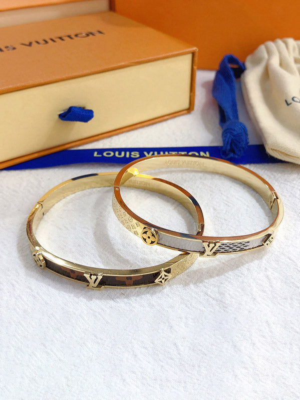 اسوارة لويس فيتون بني ذهبي اسواره louis vuitton
