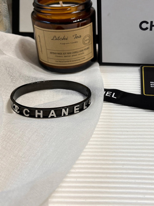 اسوارة شانيل بلاك ادشن لوقو اسواره chanel