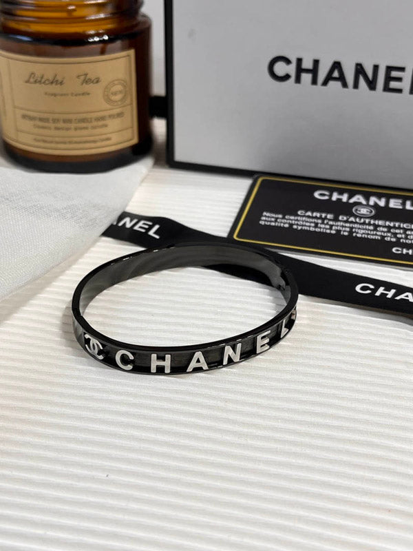 اسوارة شانيل بلاك ادشن لوقو اسواره chanel
