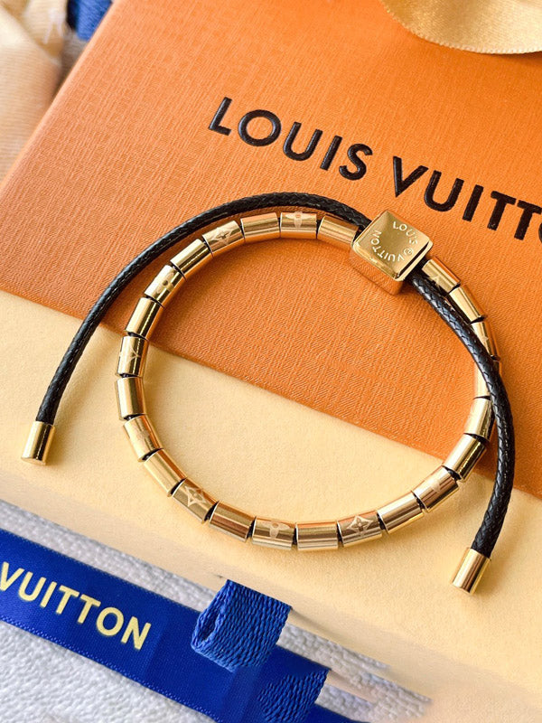 اسوارة لويس فيتون سحاب لوقو اسواره louis vuitton ذهبي