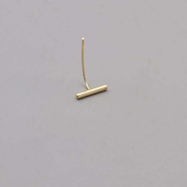 حلق باندي فرده واحده حلق متوفر 1 لون ذهبي