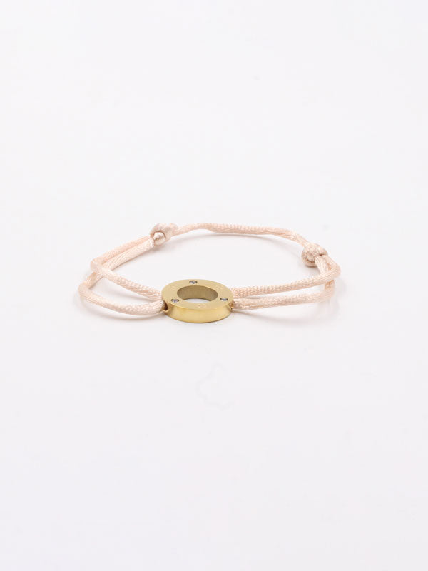 Cartier cubic zirconia bracelet - أسوارة كارتير خيط زركون اسواره Jewel بيج ذهبي