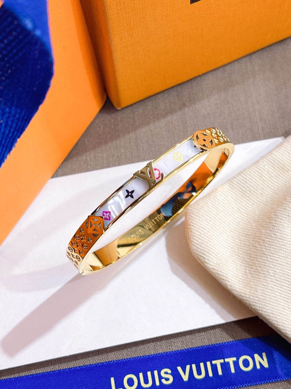 اسوارة لويس فيتون بني ذهبي اسواره louis vuitton