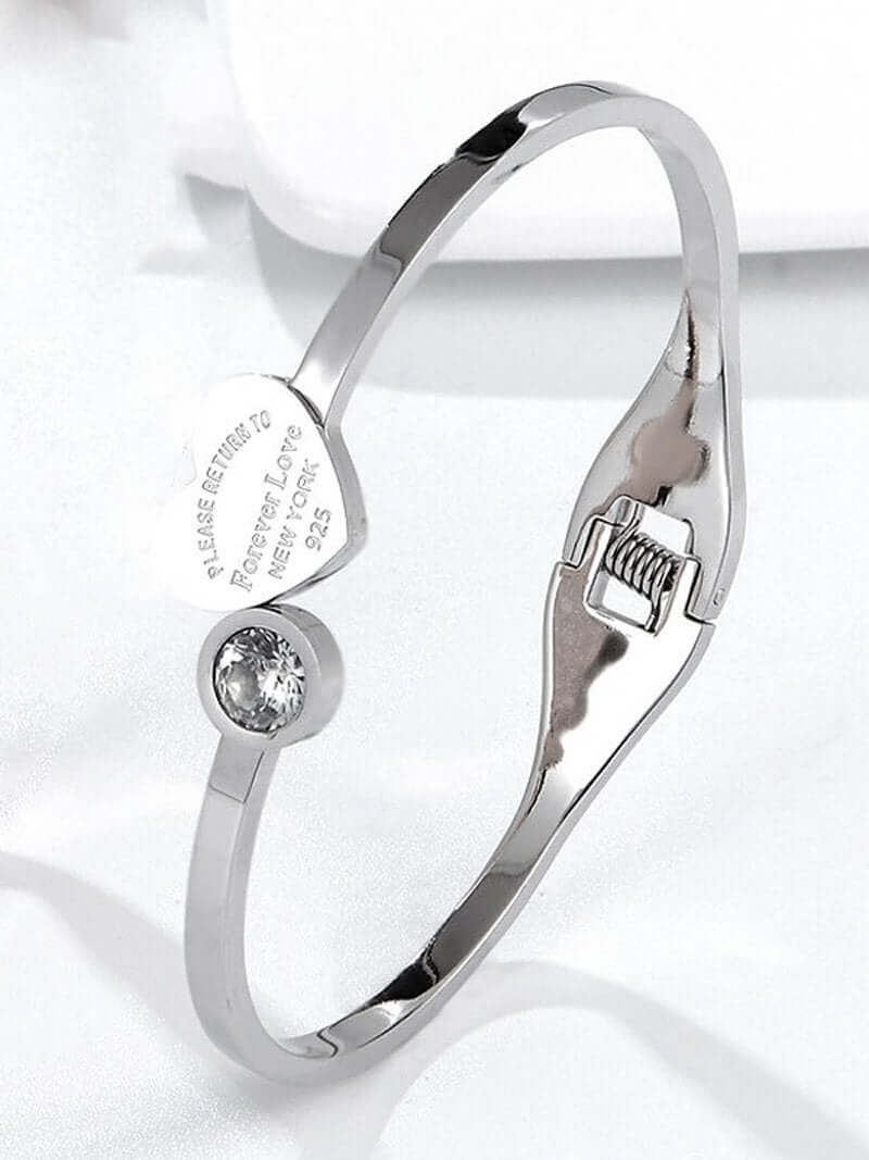 اسوارة تيفاني بانقل love اسواره tiffany فضي