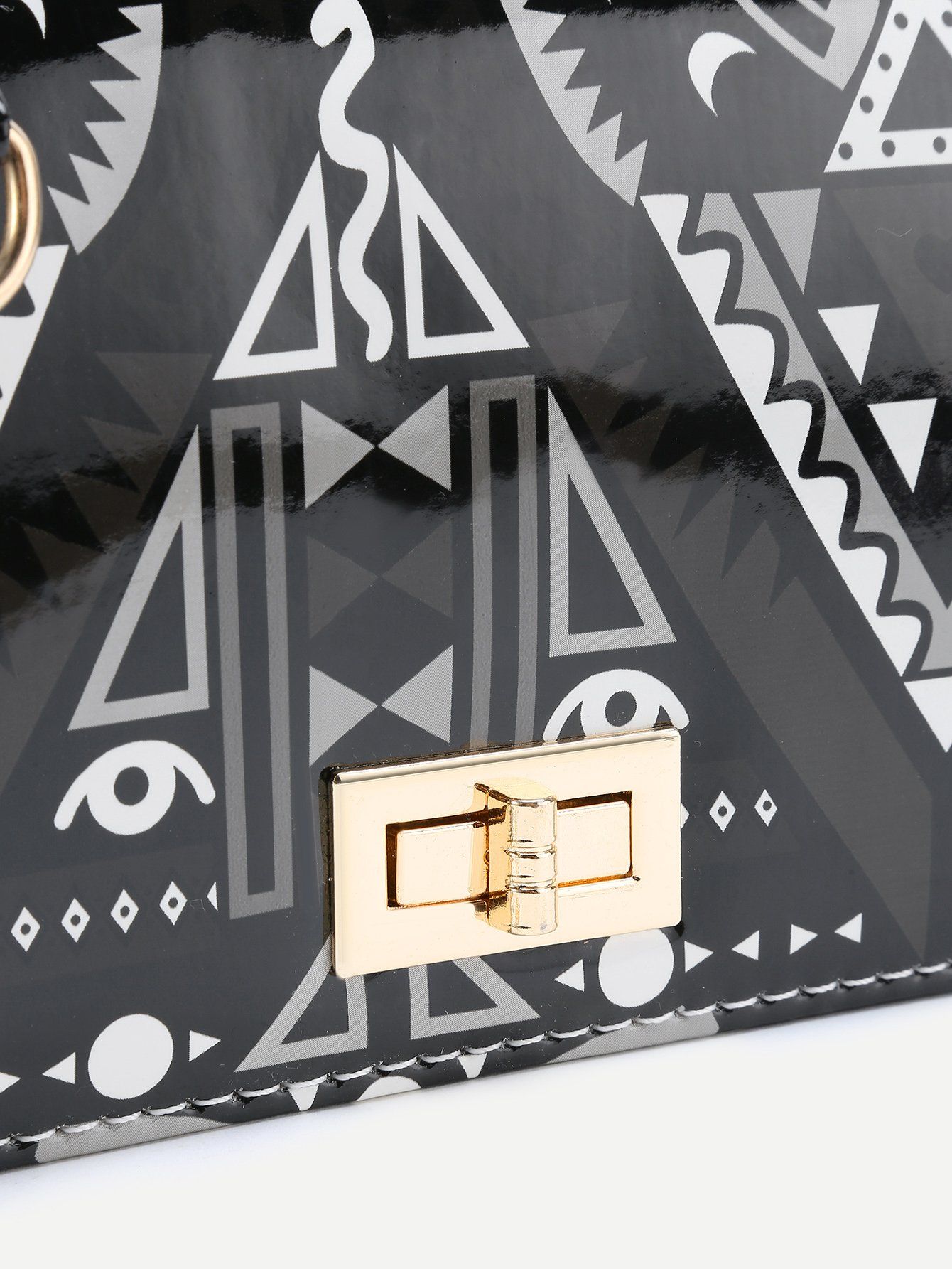 شنطه نسائيه كاجوال هندسي الشكل تويست شنط وحقائب شنط