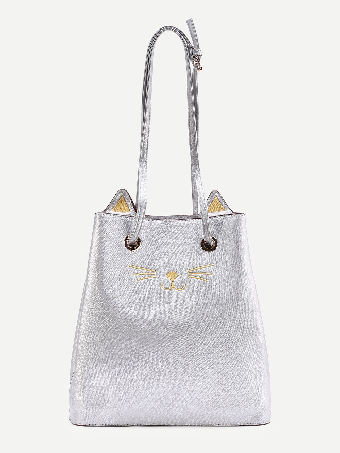 شنطه كات فضيه انيقه شنط وحقائب متوفر 1 لون فضي