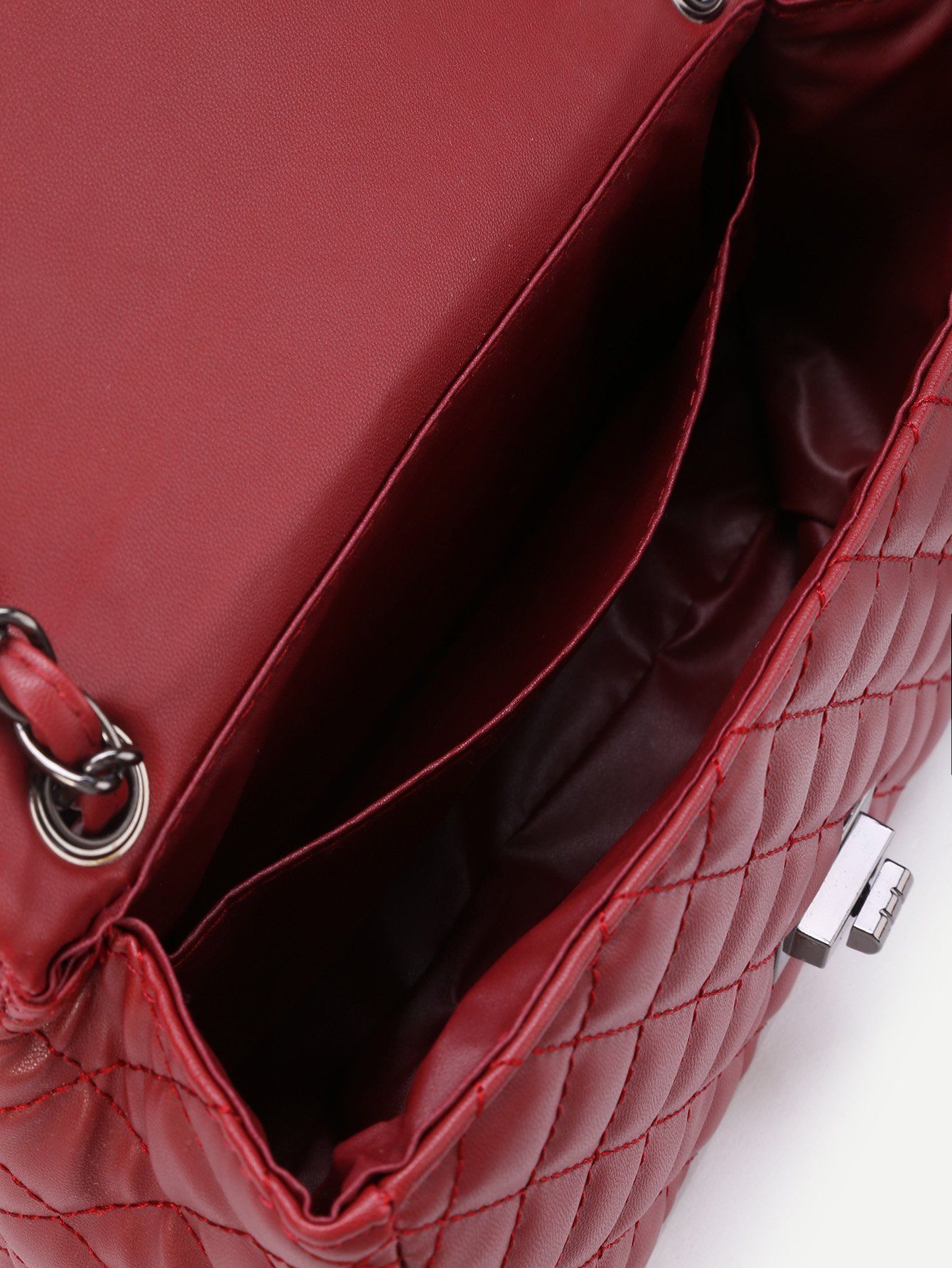 شنطه سكويرز ليذر عنابي شنط وحقائب متوفر 4 لون