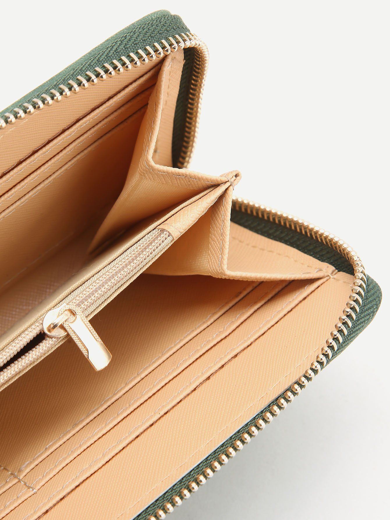 محفظة نقود سمايل بلون اخضر محافظ متوفر 1 لون