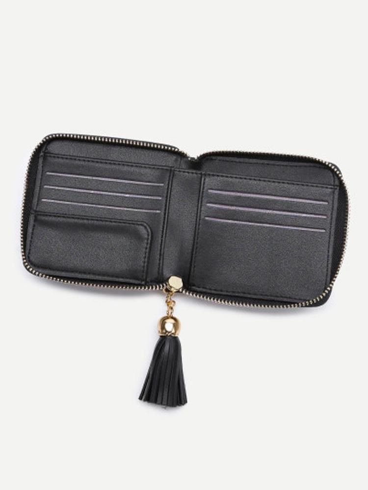 محفظة طباعة الحصان- سوداء محافظ بوك