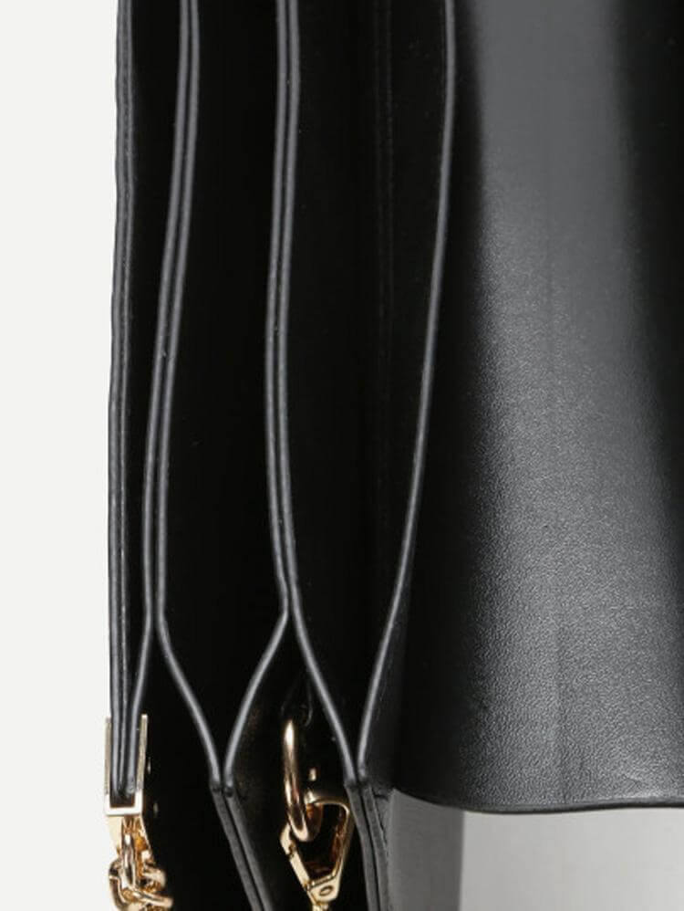 حقيبة كتف بسلسلة شنط وحقائب متوفر 2 لون