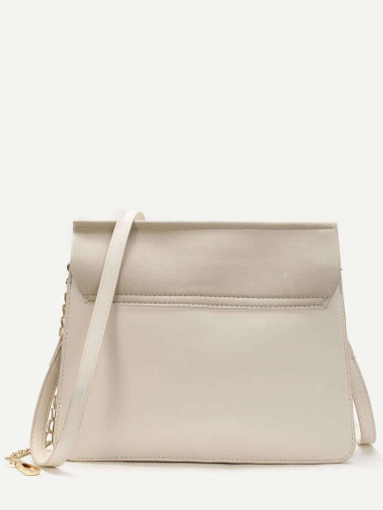 حقيبة كتف بسلسلة شنط وحقائب متوفر 2 لون