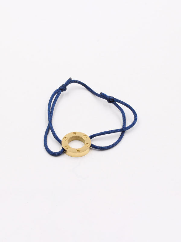 Cartier thread bracelet - أسوارة كارتير خيط اسواره Jewel أزرق ذهبي