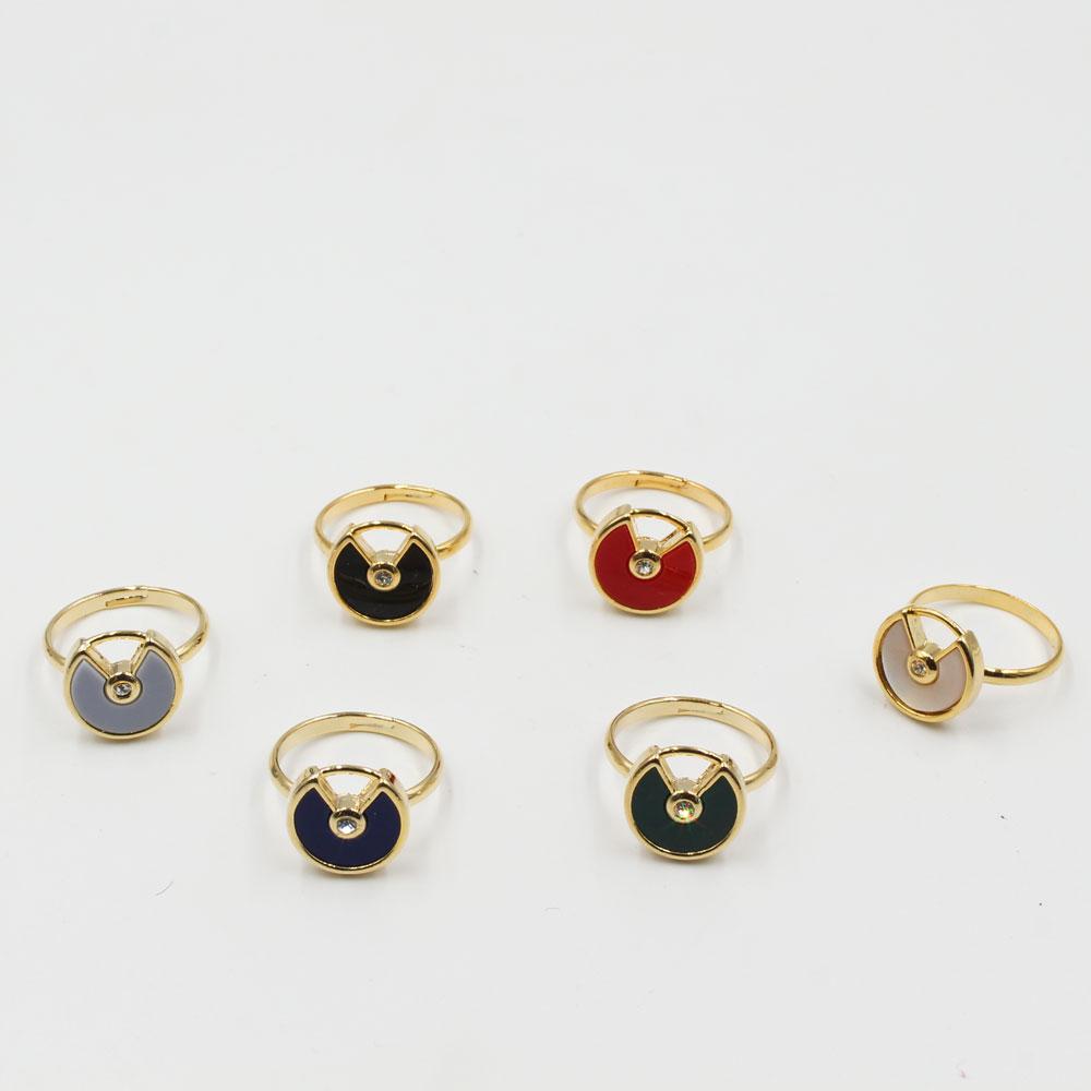 خاتم كارتير ملون كوري خواتم CARTIER