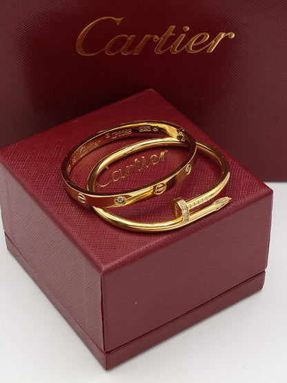 اسوارة كارتير مسمار مع اسواره لوف زركون اسواره CARTIER