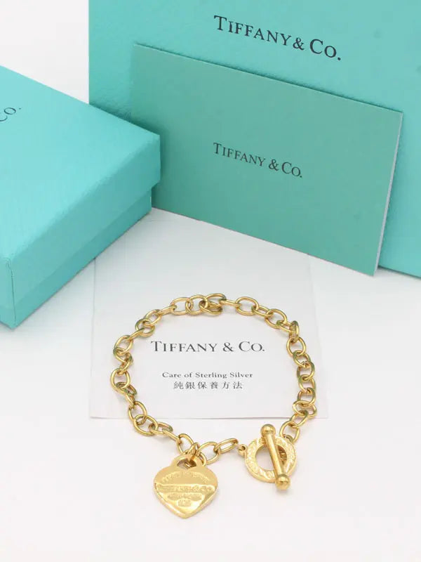 اسوارة تيفاني ميتال هارت لوك اسواره tiffany