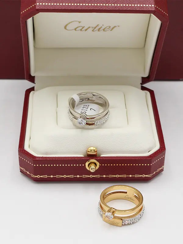 خاتم كارتير ستون وذ لوقو خواتم CARTIER