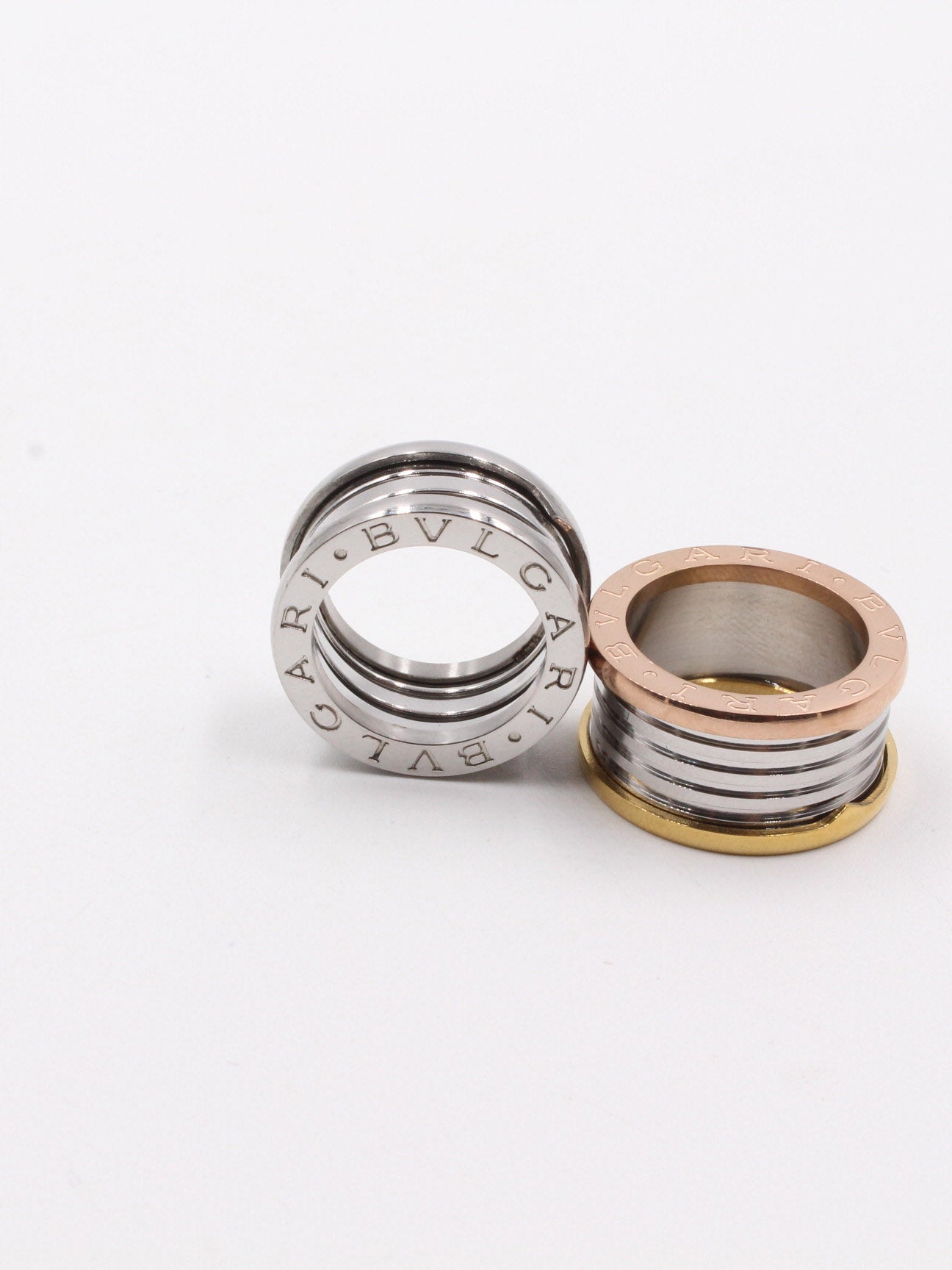 خاتم بولغاري عريض خواتم bvlgari