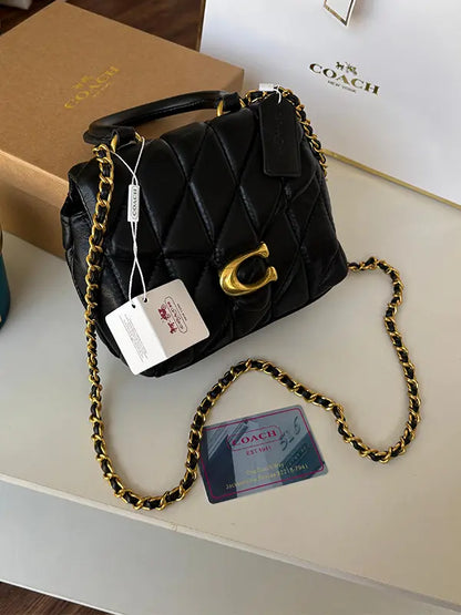 شنطة كوتش تابي المبطنة الماستر شنط وحقائب coach bags اسود