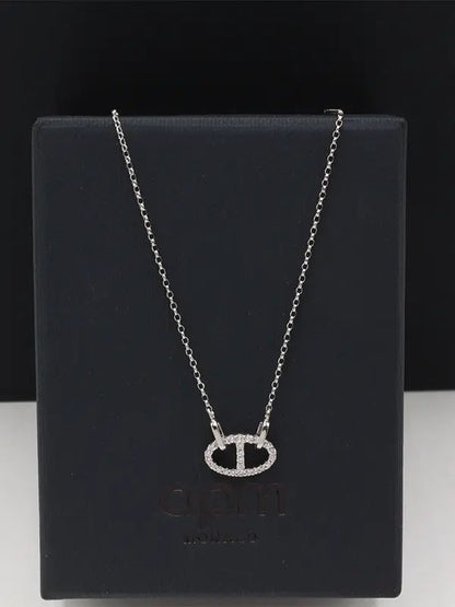 سلسال اي بي ام ناعم زركون لوقو APM سلسال APM فضي