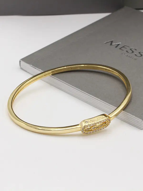 اسواره ميسيكا بانقل سمول شيب لوقو اسواره messika ذهبي